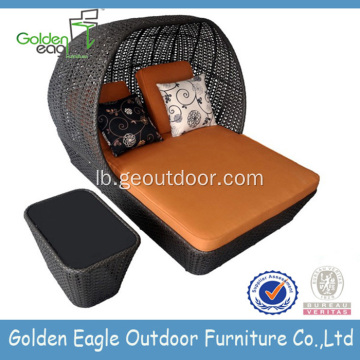 Bëlleg Outdoor Miwwel Gaart Single Sofabed